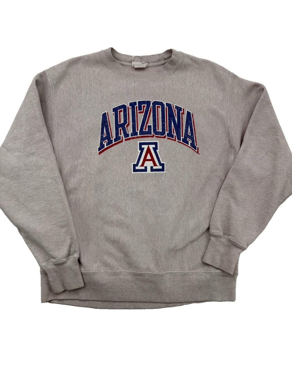 Champions Reverse Weave Arizona Wildcats Sweatshirt Latge Crewneck Y2K